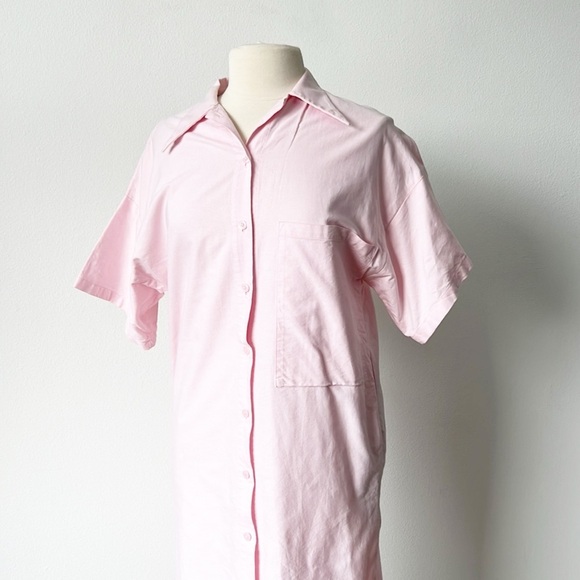 Baw Shop Pink Shirt Dress - Picture 4 of 15